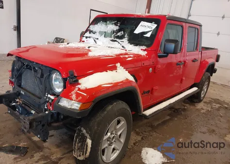 2021 Jeep Gladiator Sport S 4X4 from USA, damaged, VIN 1C6HJTAG5ML503838